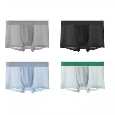 Dai Er Jia Ren Breathable Boxer Briefs 4-Pack Men