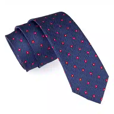 红豆 手打款条纹高端结婚新郎商务正装西装 涤纶丝 领带 男款