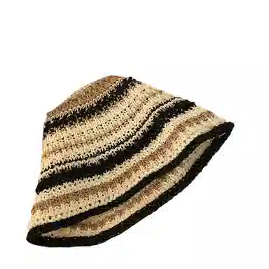 BOOLFEN Straw Bucket Hat