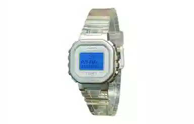 CASIO VINTAGE LA-20WHS-7A-Silver Aurora