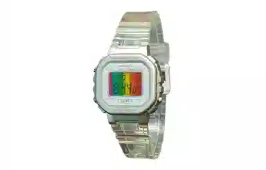 CASIO VINTAGE LA-20WHS-7A-Silver Aurora