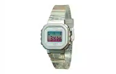 CASIO VINTAGE LA-20WHS-7A-Silver Aurora