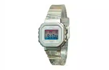 CASIO VINTAGE LA-20WHS-7A-Silver Aurora