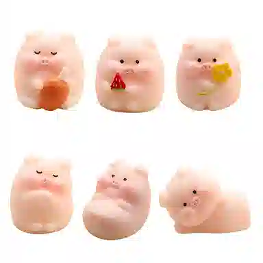 一点潮玩 迷你小动物 成品 可爱 卖萌 治愈 模型