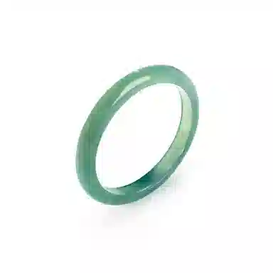 【精选特级高品质】 金师傅 远山黛油青 新中式江南温婉润玉卿卿可人 汉服旗袍国风古典雅韵百搭轻奢宫廷风#好运 玉髓 手镯 女款