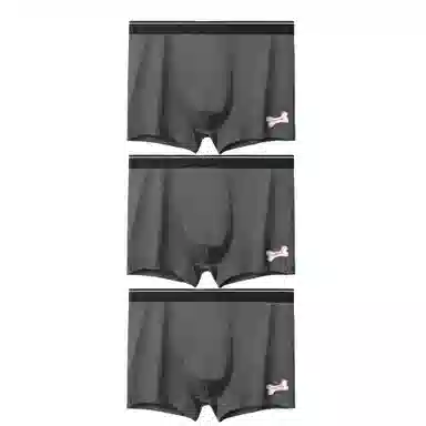 加菲猫家族 中腰透气舒适抗菌平角内裤 男款 组合装