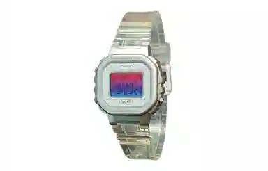 CASIO VINTAGE LA-20WHS-7A-Silver Aurora