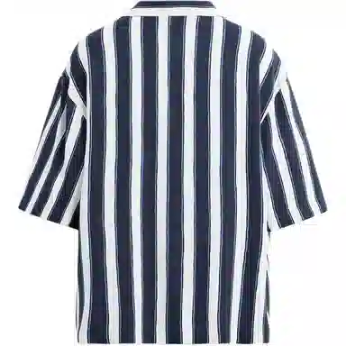 ZARA Striped Short Sleeve Shirt