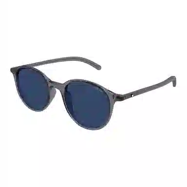 Montblanc Round Sunglasses Gray
