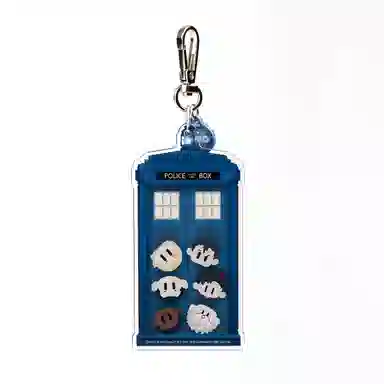 赛凡科幻空间 神秘博士 亚克力挂坠塔迪斯钥匙扣