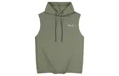 王者荣耀 美式基础款纯色字母坎肩潮宽松舒适户外运动日常通勤无龄感休闲百搭连帽无袖背心 梦奇款 男女同款