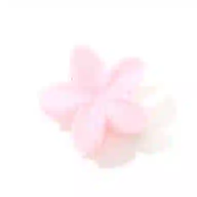 如花梦 薄荷鸡蛋花晕染高级感花朵鲨鱼甜美后脑勺 亚克力 发夹 女款