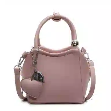 NOMK Litchi Texture Shoulder Bag