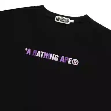 A BATHING APE Shark Logo Tee