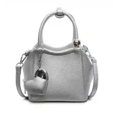 NOMK Litchi Texture Shoulder Bag