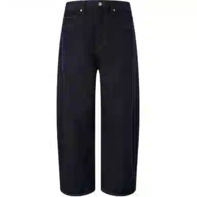 CHINISM Classic Washed Jeans Black