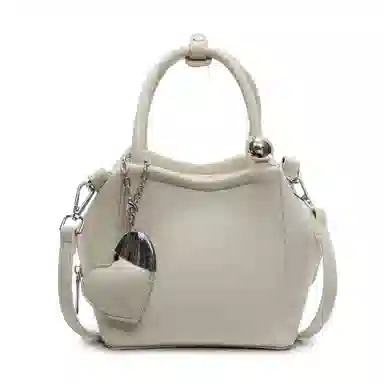 NOMK Litchi Texture Shoulder Bag