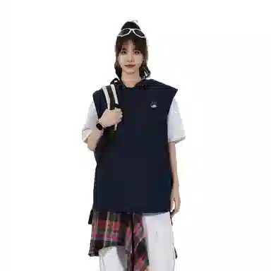 王者荣耀 卡通复古连帽坎肩宽松休闲百搭背心 男女同款