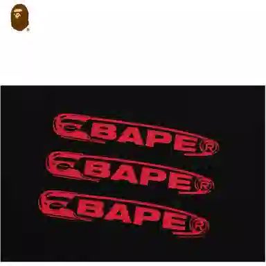 A BATHING APE SS25 Crew Neck Printed T-Shirt