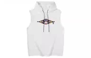 王者荣耀 美式简约趣味图案坎肩宽松舒适户外高街痞帅休闲百搭连帽无袖背心 男女同款