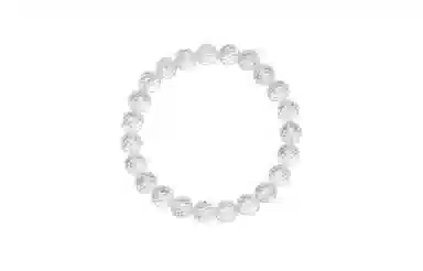 【净化负能量】 周六福 好运连连时来运转净化磁场八方来财纳福上岸小众贵气感百搭#好运天然 白水晶 手串 女款