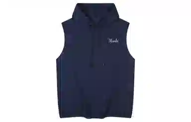 王者荣耀 美式基础款纯色字母坎肩潮宽松舒适户外运动日常通勤无龄感休闲百搭连帽无袖背心 梦奇款 男女同款