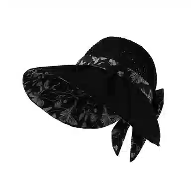 稻草人 百搭时尚显脸小 大帽檐遮阳防晒防紫外线 聚酯纤维 渔夫帽 女款