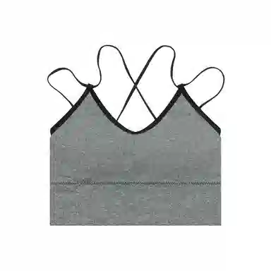 轻迎 自带胸垫美背运动瑜伽吊带 女款