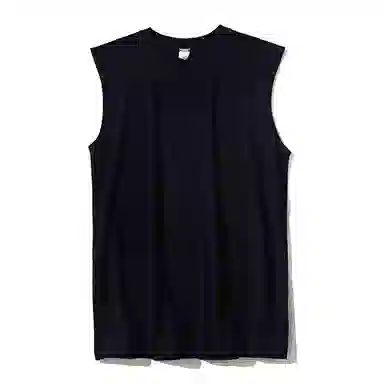 乱步 潮流简约运动无袖透气坎肩外穿夏季内搭上衣打底衫青少年学生背心 男女同款