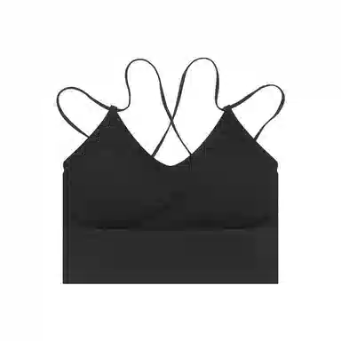 轻迎 自带胸垫美背运动瑜伽吊带 女款