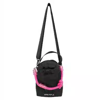 笛贝嘉 韩版时尚多巴胺休闲运动轻便水瓶包 尼龙 单肩斜挎手提手机包 男女同款情侣款 多色