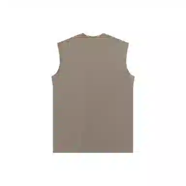 乱步 潮流简约运动无袖透气坎肩外穿夏季内搭上衣打底衫青少年学生背心 男女同款