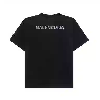 Balenciaga SS23 Logo T-Shirt Black