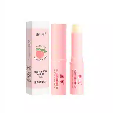 颜里 凡士林水蜜桃润唇膏 保湿