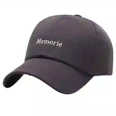 艾佳微 韩版时尚潮流字母刺绣 户外运动防晒遮阳帽 棉 鸭舌帽 男女同款情侣款