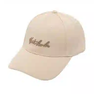 艾佳微 大头围棒球休闲百搭刺绣字母弯檐硬顶显脸小 棉 鸭舌帽 男女同款情侣款