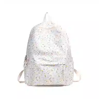 泰格奴 小清新休闲高颜值精美潮版韩版背包初中生高中生大学生上课百搭 尼龙 双肩包 女款 粉红色/黄色/紫色/黑色