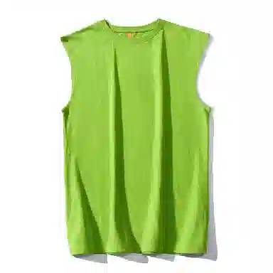 乱步 潮流简约运动无袖透气坎肩外穿夏季内搭上衣打底衫青少年学生背心 男女同款