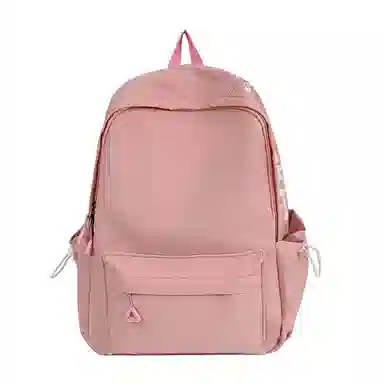 醇龙 轻便简约大容量休闲 尼龙 双肩包 女款 粉色/白色/黑色/黄色/绿色