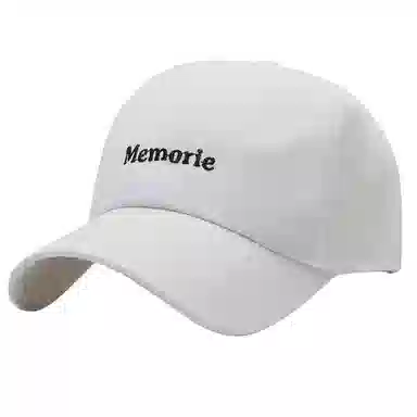 艾佳微 韩版时尚潮流字母刺绣 户外运动防晒遮阳帽 棉 鸭舌帽 男女同款情侣款