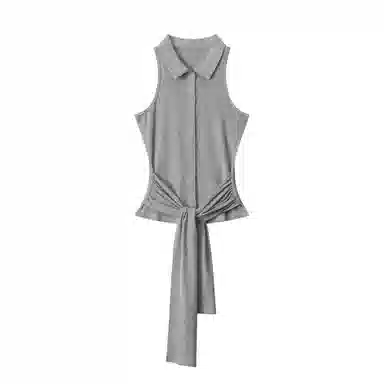 轻迎 坎肩马甲无袖吊带上衣 女款