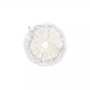 水中玉 小清新碎花褶皱大肠发圈后脑勺简约百搭不伤发扎发发绳发饰 皮筋 头绳 女款