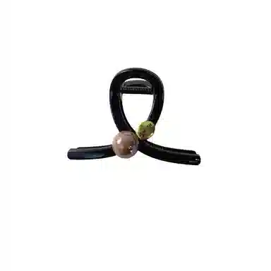 尚先生 韩式复古高级感大号简约抓夹后脑勺盘发鲨鱼夹气质头饰发卡  亚克力 发饰 女款