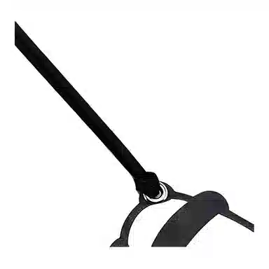 匠心手工坊 熊猫 牛皮 挂件成都可爱花花网红卡通包包汽车钥匙扣书包挂饰包带 通用 黑白色