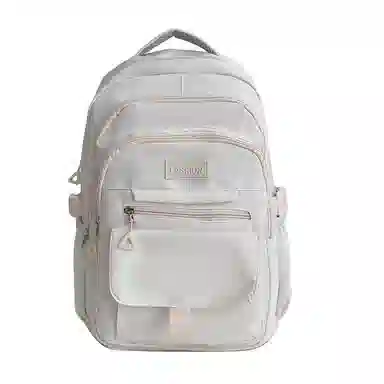 醇龙 简约百搭大容量 尼龙 双肩包 常规 女款 白色/蓝色/黑色/紫色/灰色