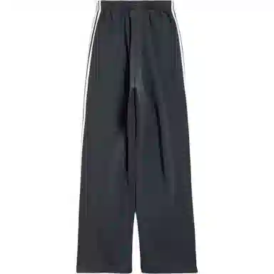 Balenciaga Straight Leg Knit Sweatpants Navy