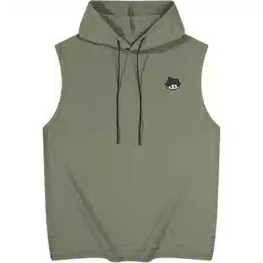 王者荣耀 卡通复古连帽坎肩宽松休闲百搭背心 男女同款