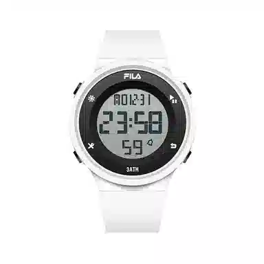 FILA Digital Watch Black White