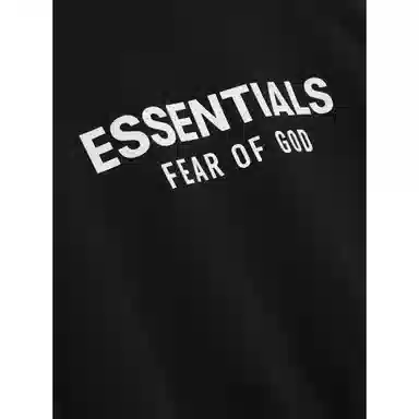 Fear of God Essentials Classic Hoodie Jet Black