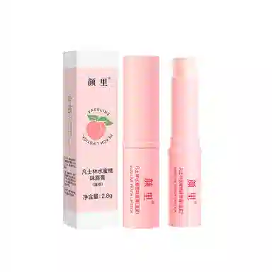 颜里 凡士林水蜜桃润唇膏 保湿